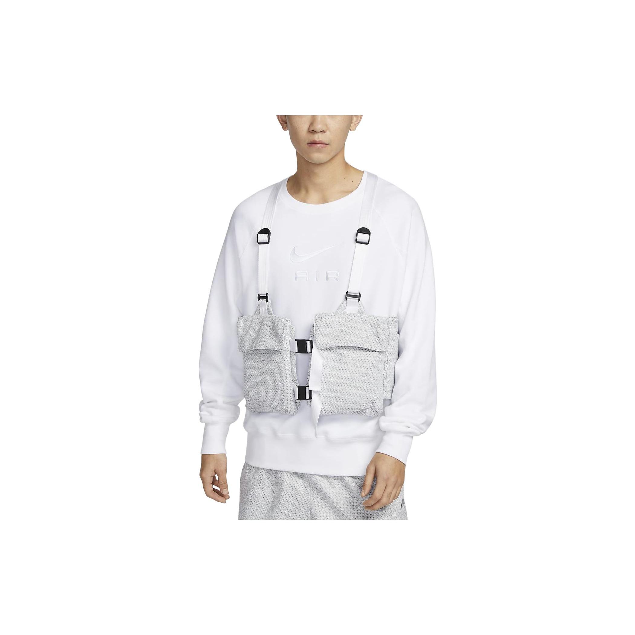 

Новый жилет Nike SPORTSWEAR TECH PACK мужской светло-серого цвета дымчатый DX9404-084 S