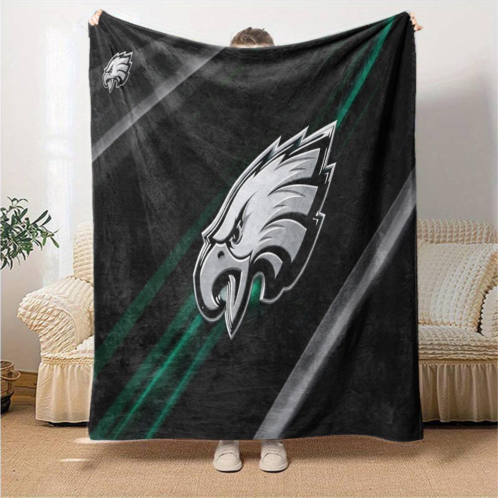 Philadelphia Eagles Blanket Soft Warm Cozy Suitable For Office Bed Livingroom Four Seasons Universal Playful Design