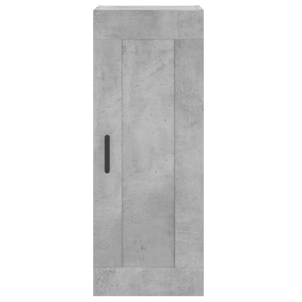 Highboard Concrete Grey 34.5 x 34 x 180 cm Particleboard