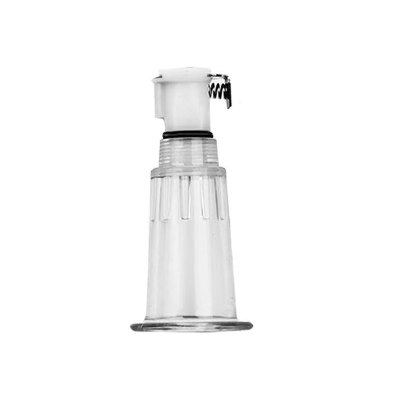 Vacuum Breast Suction Device: Detachable Hand-Pulled Nipple Corrector & Masturbator for Males, Double Tube Model
