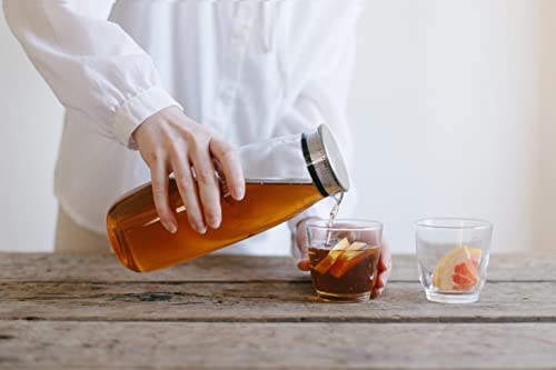 KINTO UNITEA Cold Brew Carafe, 1.1L, Dishwasher and Microwave Safe, Gift, 21722