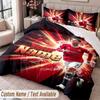 Cristiano Ronaldo Printed Bedding Set Custom Name Text 1 Duvet Cover 2 Pillowcases For Bedroom