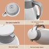 Large Capacity Glass-Lined Thermos Flask for Dormitory Use - Ideal for Hot Water and Tea