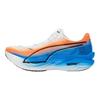 Puma Chaussures de course de marathon Deviate Nitro Elite 3 Confortables Souples Légères Femme Chaussures de course Blanc Orange Bleu 313421-01