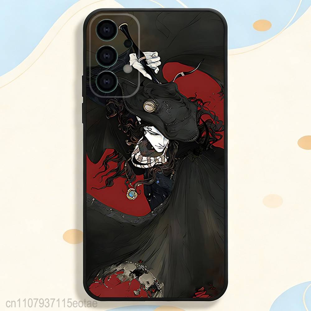 V-Vampire-H-HunterS D Phone Case for Samsung S Series S21 S22 S23 S24 S25 S26 FE Plus Ultra TPU Soft To Skin-friendly Case