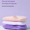 Triangle Velvet Powder Puff - Soft Cotton Sponge for Makeup Setting