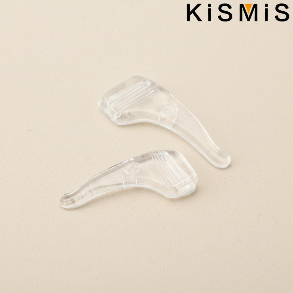 

5 Pairs Silicone Eyeglasses Ear Hooks Anti Slip Temple Holders Comfort Eyewear Accessories чистий
