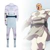 Costum Cosplay Invincible Conqueror, Salopetă Albă Strâmtă Set Complet Supererou pentru Joc de Rol