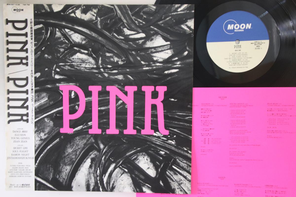 

LP Пластинка PINK - Pink MOON28027PROMO MOON 1985 Япония Оби Японский Поп/Рок