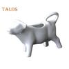 Ceramic Creamer Pitcher Cow Shape Milk Jug for Coffee Tea Hot Chocolate Cute Animal Design Easy To Clean Kitchen Dining Table Accessory