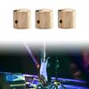 3 Pcs Electric Guitar Bass Effect Knob Volume Tone Control Knob Potentiometer Cap Metal Dome Knobs Replacement Parts