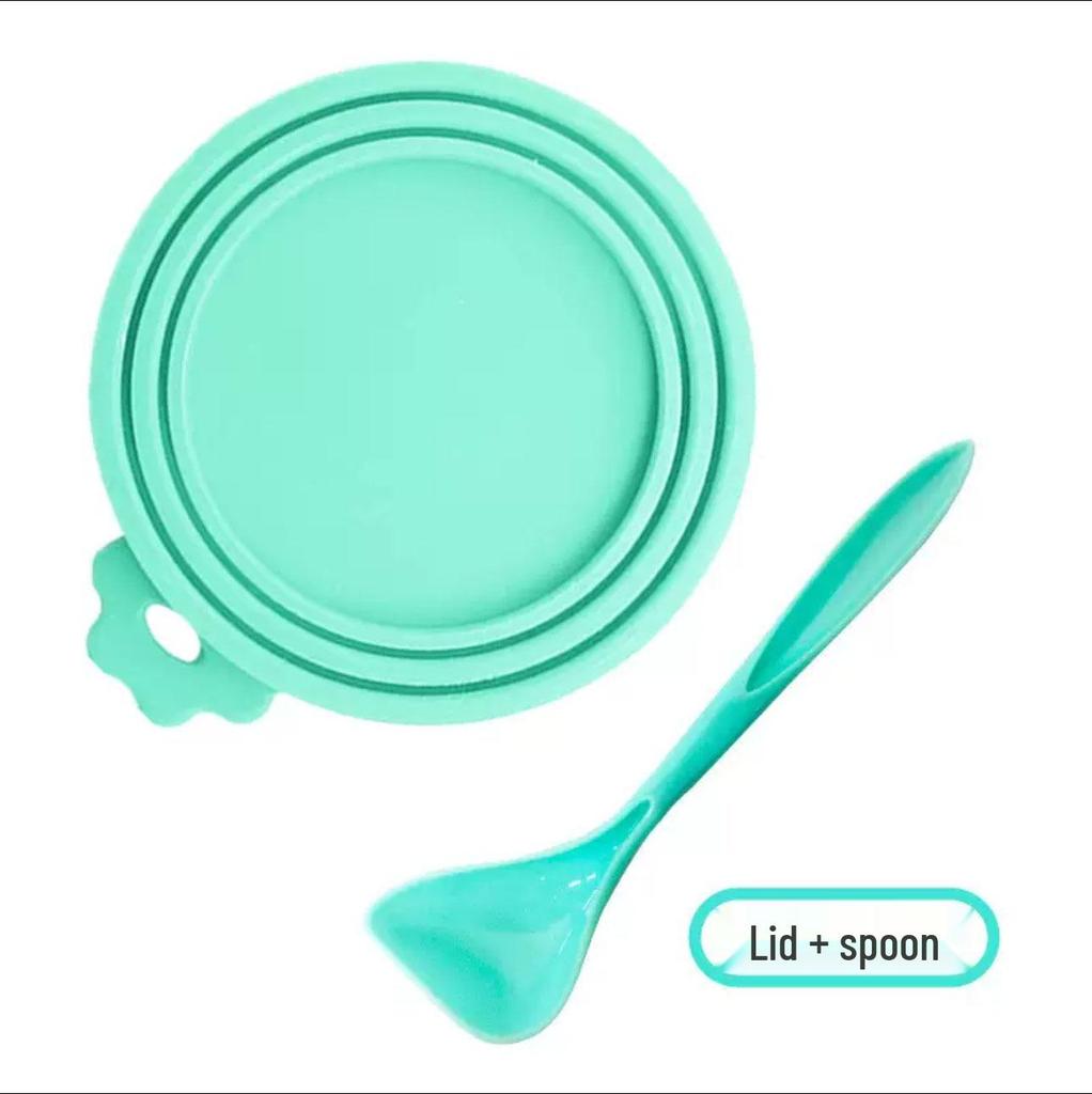 Tampa Universal de Silicone para Conservação de Comida de Animal de Estimação