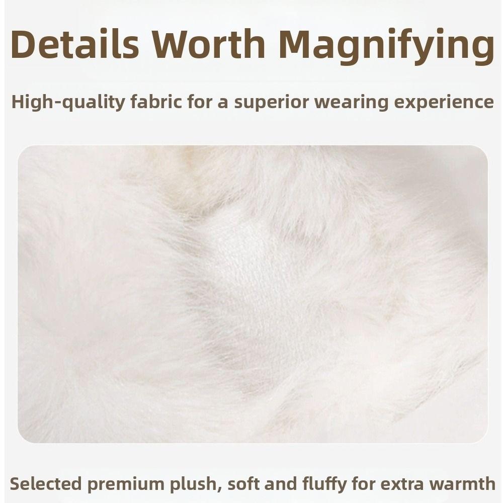 Plush Earmuffs Warm Ear-Muffs Ear Cover Cute Ear Muffs  Women Men