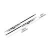 2PCS Flame Pattern Car Side Door Long Stripe Sticker Car Waistline Vinyl Decal Racing Auto Body Decal Car Decoration Accessories