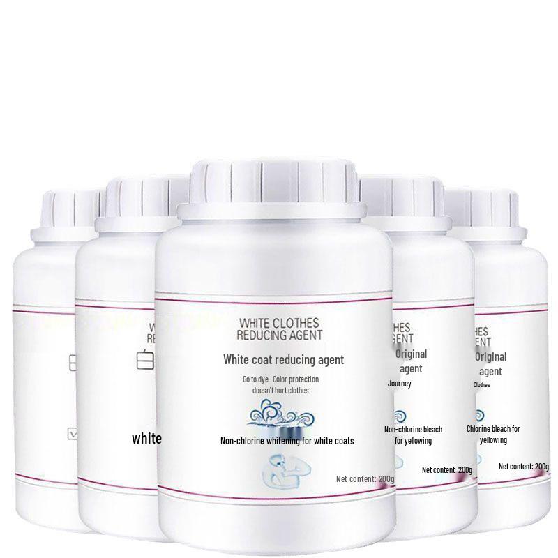 Restore White: Whitening Powder for Yellowed Clothes and Dye Transfer Removal