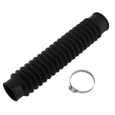 Universal Car Air Filter Hose Hood Air Intake Pipe Motorcycle Air Ducting Hose Tube Black Flexible Filter Pipe
