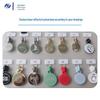 Premium Zinc Alloy Laser-Engraved Zipper Puller for Luggage & Clothing - Sizes No. 3 & No. 5