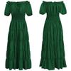 Medieval Renaissance Stage Cosplay Costume Halloween Retro Women's Long Dress Cosplay Role-Playing Costume