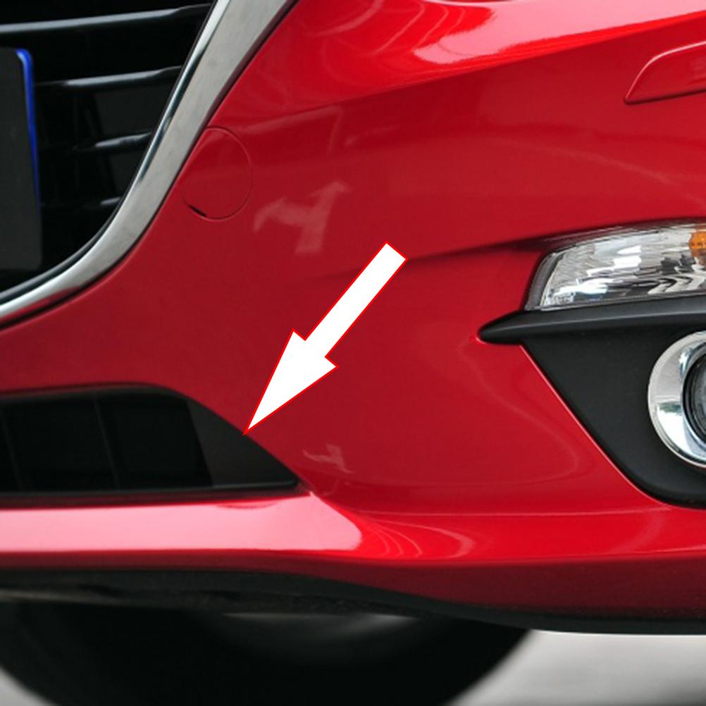 Bil foran støtfanger Triangel Dekselhette For Mazda 3 Axela 2014 2016 BHN1-50-101 BHN1-50-102 Erstatning Høyre Venstre Nedre Grill
