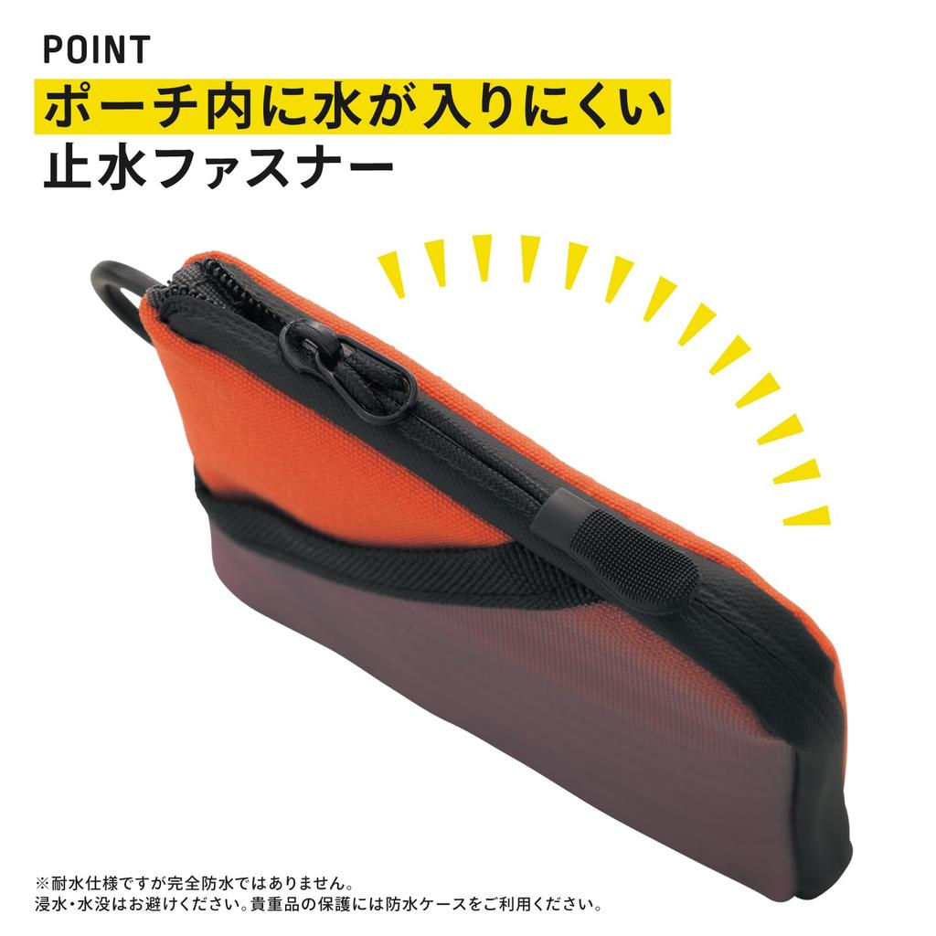 LIHIT LAB CIRCULA Mini Black Wallet, A4600-24