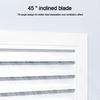 White Air Vent Grille Aluminum Alloy Return Air Grill New Vent Cover  Attics
