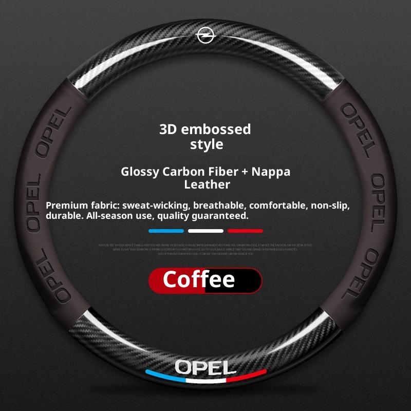 Auto Lenkradbezug Für Opel OPCline Astra Corsa Grandland Insignia Mokka Vectra GTC Tigra Vivaro Zafira Auto Zubehör