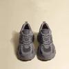 Dad shoes women's new spring and summer thin breathable mesh thick sole heightening shoes explosive sports fried street gray
