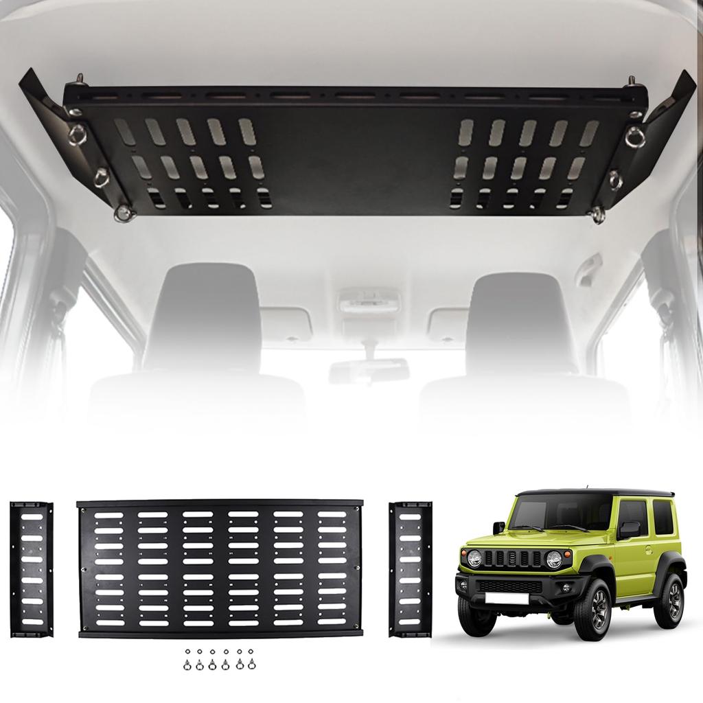 SYAYOUHIN Interior Roof Extension Car Rear Gate Roof Rack for Suzuki Jimny Modification Preserves Rear Seat Compatible with Frame, JB64/JB74