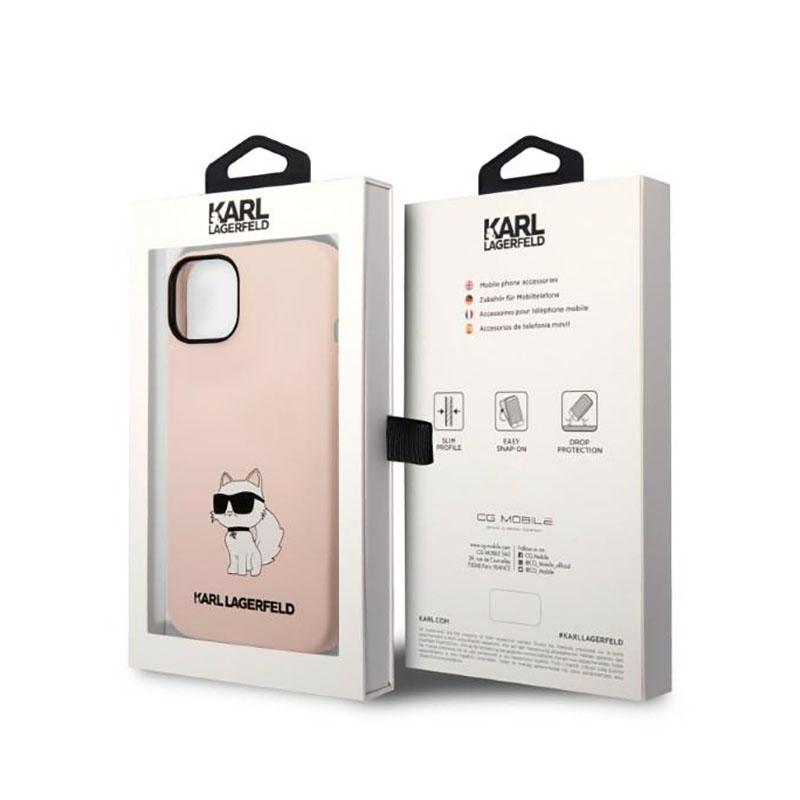 Karl Lagerfeld Silicone Nft Choupette - Etui Iphone 14 Plus (Różowy)