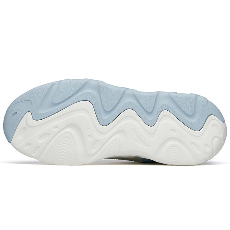 Anta Life Collection Cushioning, Wear Resistant Low top Casual Shoes Women's Gray Blue 122228051-1