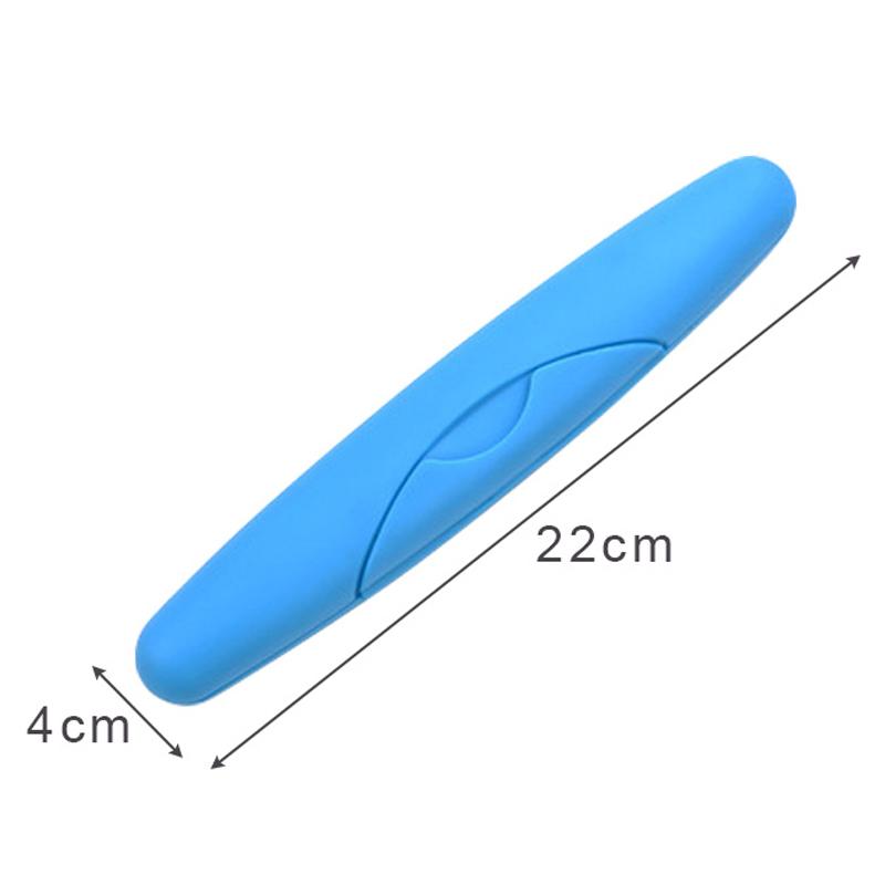 Portable Toothbrush Storage Box Seal Waterproof Toothbrush Case for Travel Camping Toothbrush Protective Cover Storage Container