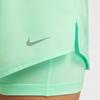 Nike Dri-Fit One Logo Quick-Dry Mid-Rise Loose Two-In-One Sports Shorts Women shorts DX6013-353