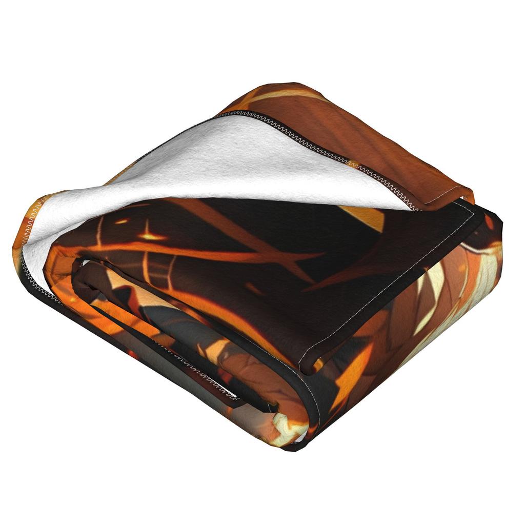 Hinata Shoyo Haikyuu  Knitted Blankets  Fleece Throw Blanket Summer Air Conditioning Printed Soft Warm Bedspreads,