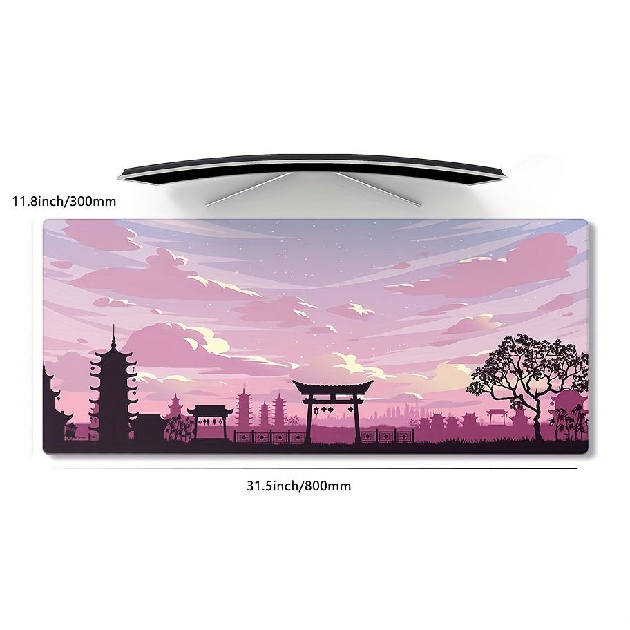 Large Mouse Pad Desk Mat Home Office Gaming Mousepad Extended Desk pad Computer Keyboard Mouse Mat Non-Slip Desk Accessories