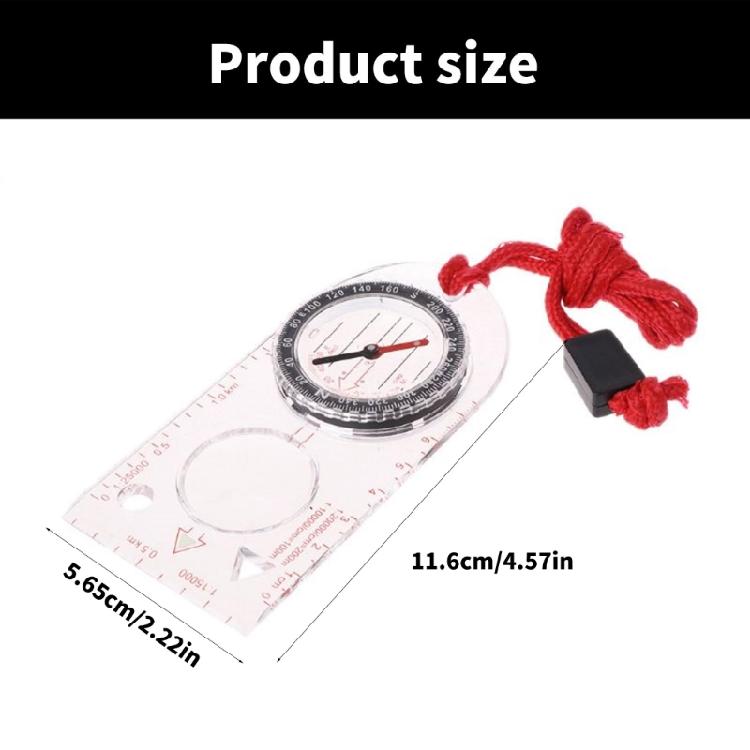 High Sensitivity Compasses Clear Scale Teaching Compasses Travel Gears Compasses for Hiking and Mountaineering