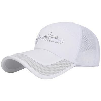 Plain Long Brim Mesh Cap Hat for Outdoor Women and CA796 [White Fang] Use, Fishing, Golf, Men, (white)