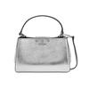 Eleanor Mini Leather Shoulder Bag With Metallic Hardware Women Handbags Silver 163872-040