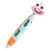 4-in-1 Cartoon Ballpoint Pen Cute Big Mouth Gel Pen with Multi-Color Ink Fun Writing Tool for Students Journaling