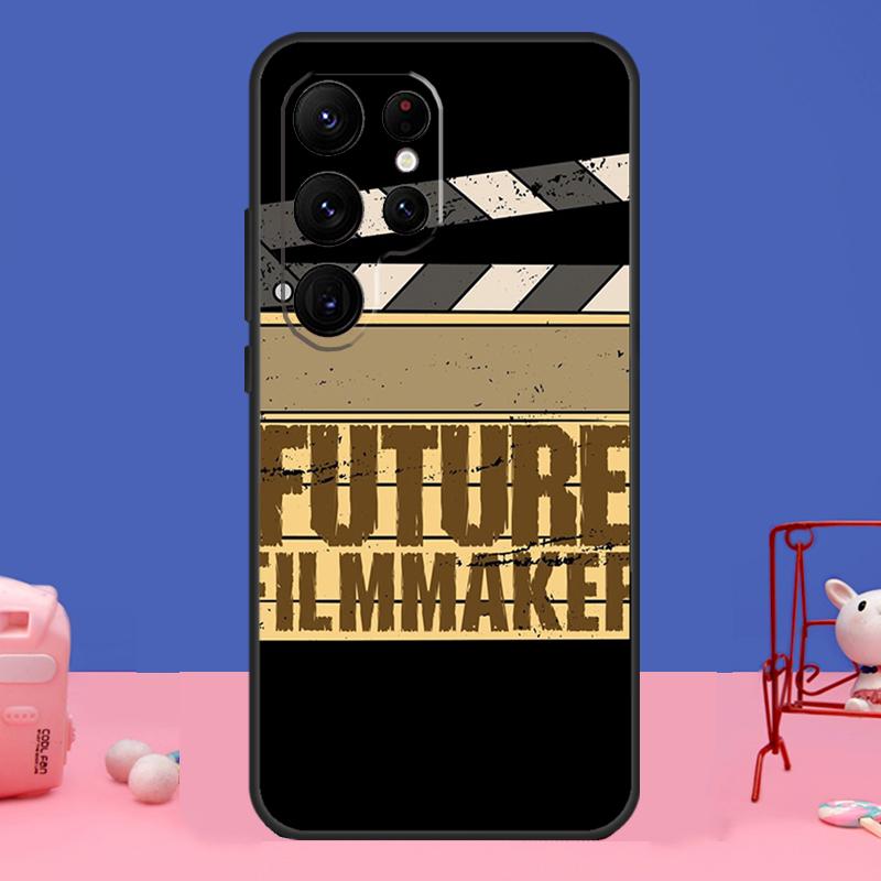 Film Clapperboard Case For Samsung Galaxy S23 S24 Ultra S21 S22 Plus Note 20 Note 10 S8 S9 S10 S20 FE Cover