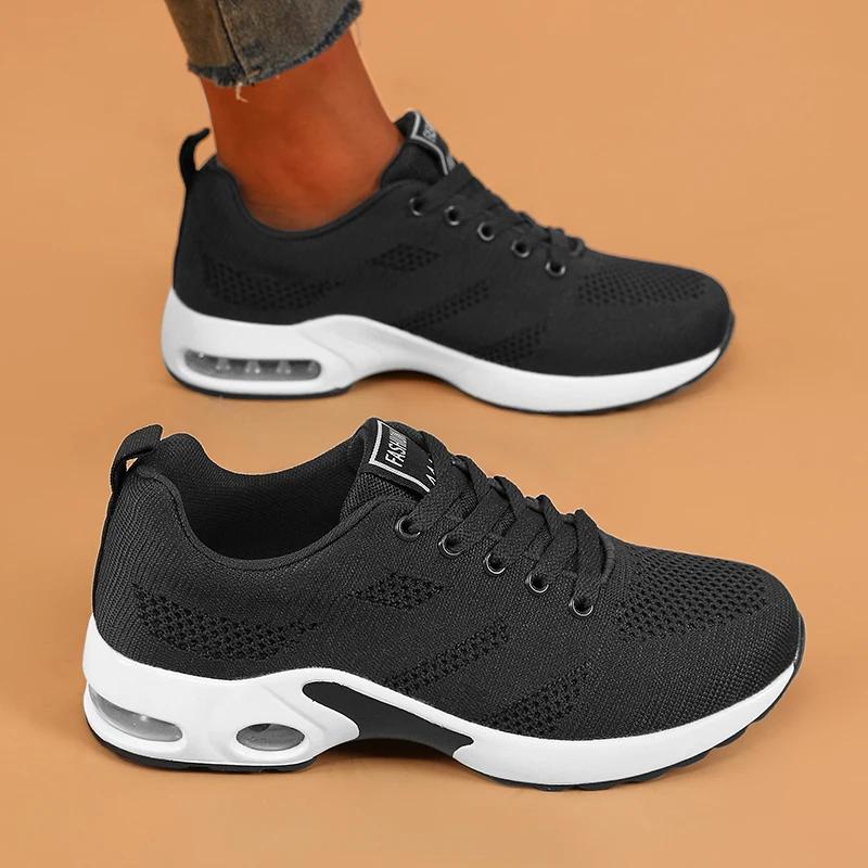 Damen Casual Sportschuhe Mesh Atmungsaktiv Hochwertige Laufschuhe Neue Sommer Modische Luxus Tennis Sneaker Damen