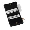 Tsumori Chisato Petite Cat Bifold Wallet, Black, Small Wallet