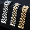 20mm Curved End Bracelet for Rolex Solid Stainless Steel Watchband for Jubilee Men Women Wristband High Quality Belt Accessories
