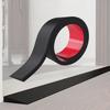 Ramp Mat Soft Multi Purpose Door Threshold Self Adhesive Durable PVC Non Slip Strip for Step Robotic Vacuums Wheelchair Stroller