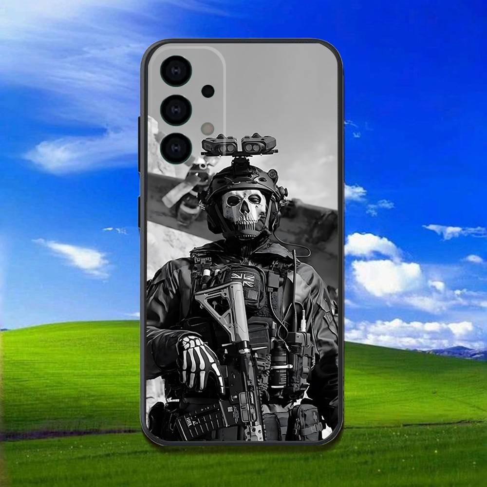 COD Call Of Duty G-Ghosts Phone Case For Samsung Galaxy A13,A21s,A22,A31,A32,A52,A53,A71,A80,Soft Black Shell Samsung a325g