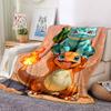 1pc Characters Flannel Blanket, Soft Skin Friendly with Digital Printing, Various Sizes Available for Family, Friends, Birthday