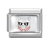 1PC Creative Personalized Tulip Lovely Cats Rabbit Star Heart Italian Charm Fit 9MM Stainless Steel Bracelet DIY Making Gift