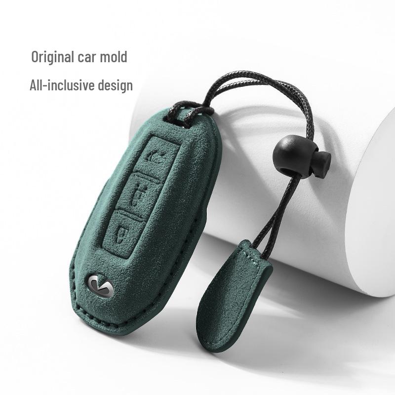 Infiniti Key Case for Q50L, QX50, QX60, QX55, Q70L, FX35, QX80 - Protective Shell and Buckle