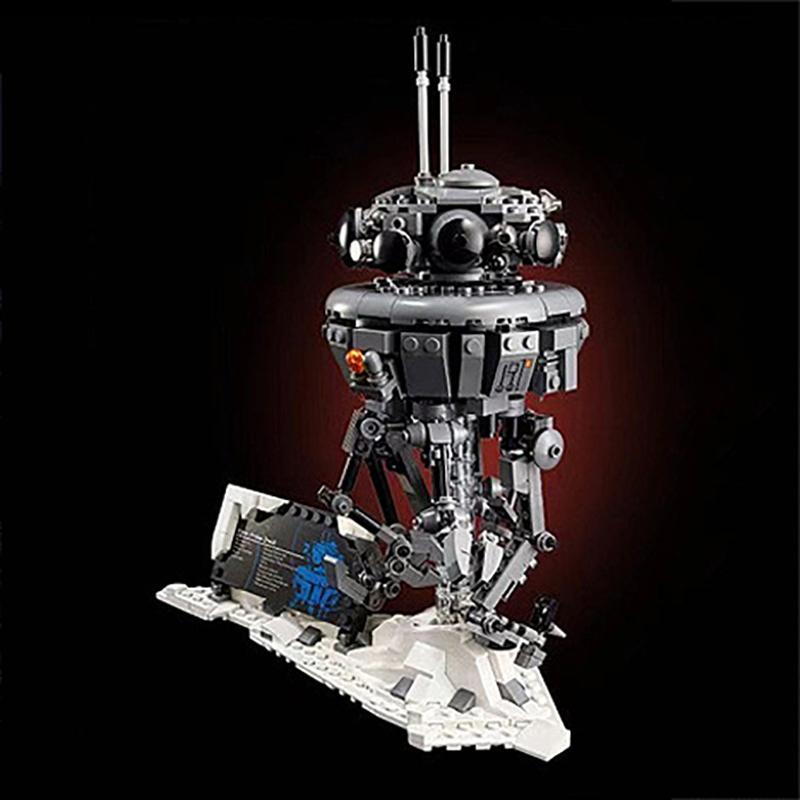 Stock Imperial Probeing Droided 75306 Modello Mattoni Idea Creativa Rilevamento Robot Blocchi da Costruzione Giocattoli per Bambini Ragazzi Regali 99918