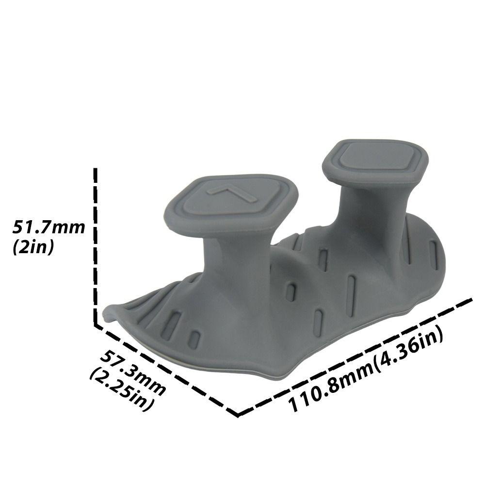 1 pár Rukavice na posilování bez pocení Silikonové chrániče rukou Nové gripy na shyby Gym