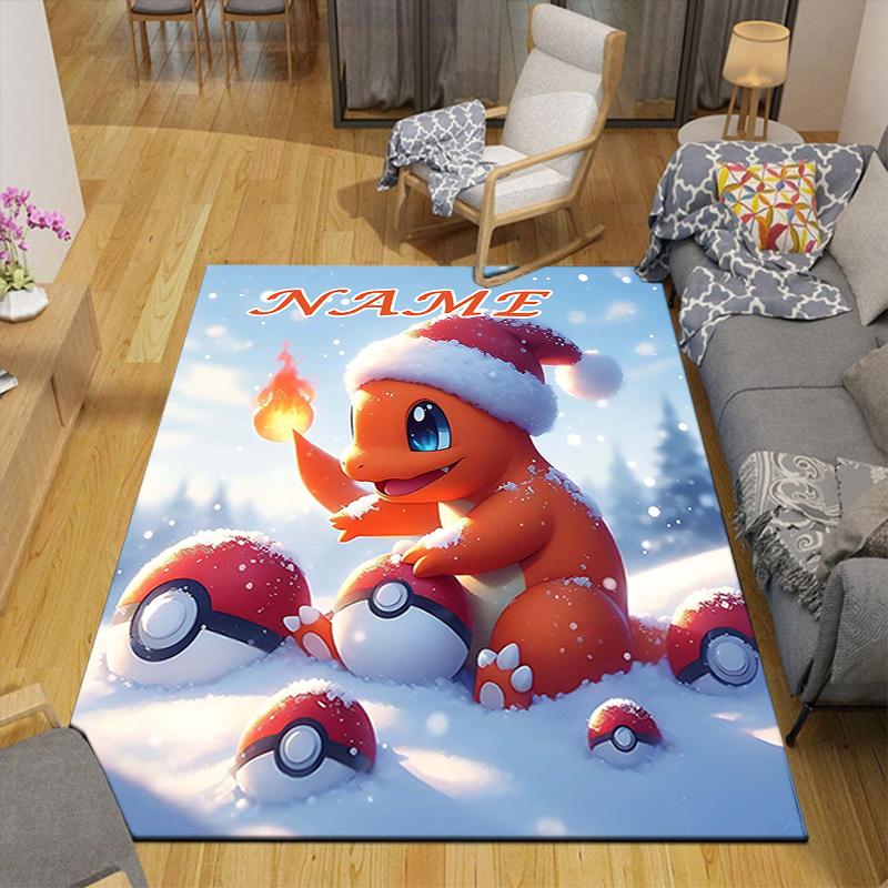 Custom 1Pc Pokemon Friends Forever Rug Office Carpet Indoor Outdoor Entrance Doormat Nonslip Soft And Comfortable Living Room D2915197